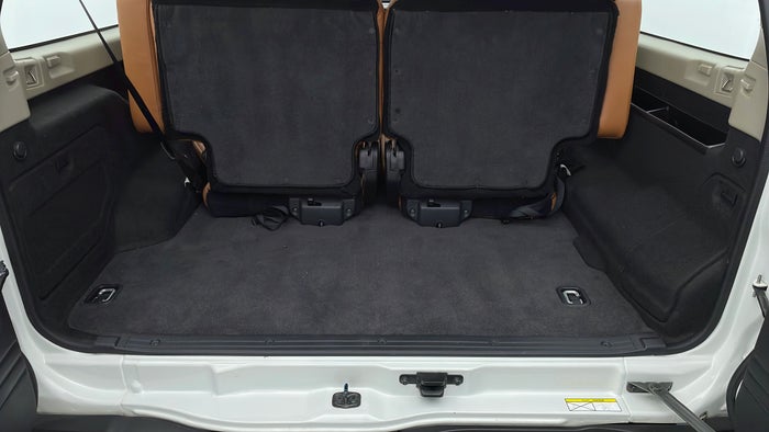 NISSAN PATROL-Boot Inside View
