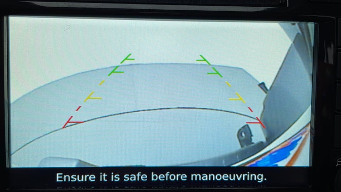 NISSAN PATROL-Parking Camera (Rear View)