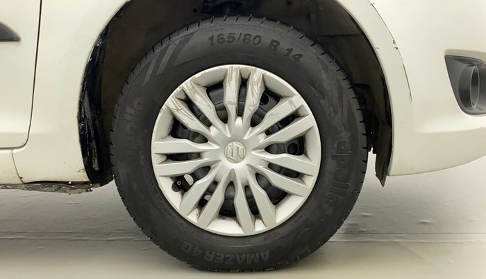 2013 Maruti Swift VXI, CNG, Manual, 91,677 km, Right Front Wheel