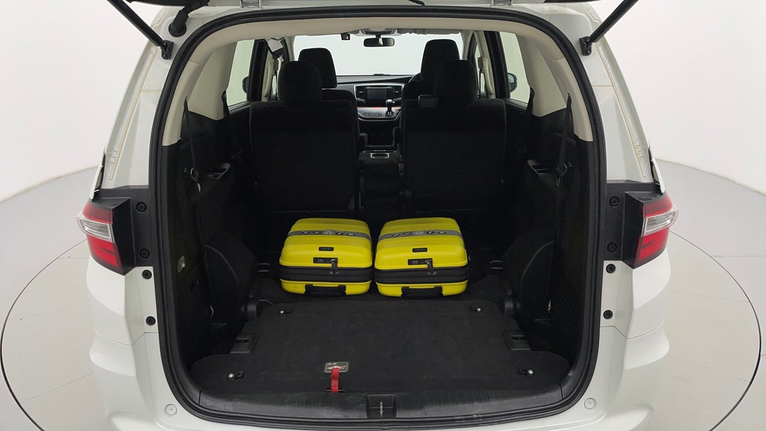Boot Inside View with Luggage
