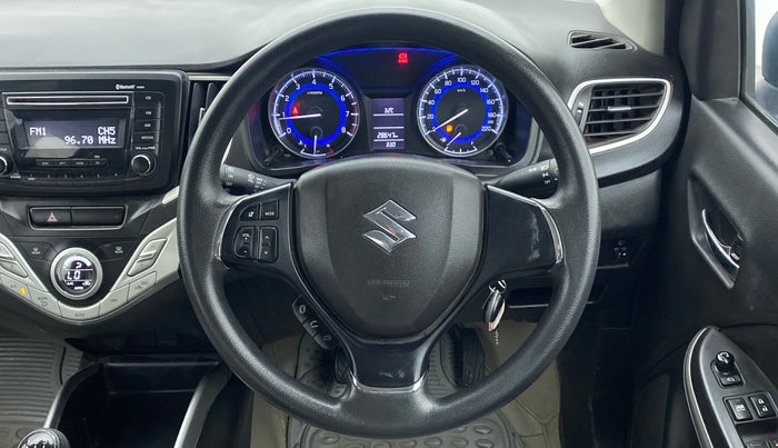 2017 Maruti Baleno DELTA PETROL 1.2, Petrol, Manual, 28,647 km, Steering Wheel Close Up