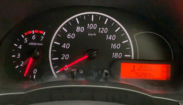 2018 Nissan Micra Active XL O, Petrol, Manual, 75,289 km, Odometer Image