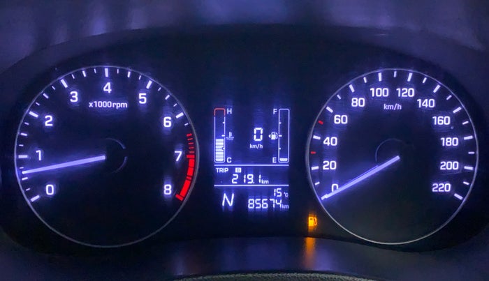 2017 Hyundai Creta 1.6 SX PLUS AUTO PETROL, Petrol, Automatic, 85,652 km, Odometer Image