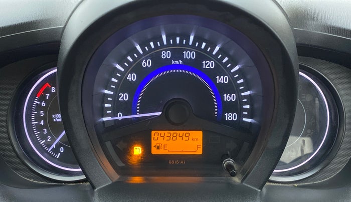 2015 Honda Amaze 1.2L I-VTEC SX, Petrol, Manual, 43,848 km, Odometer Image
