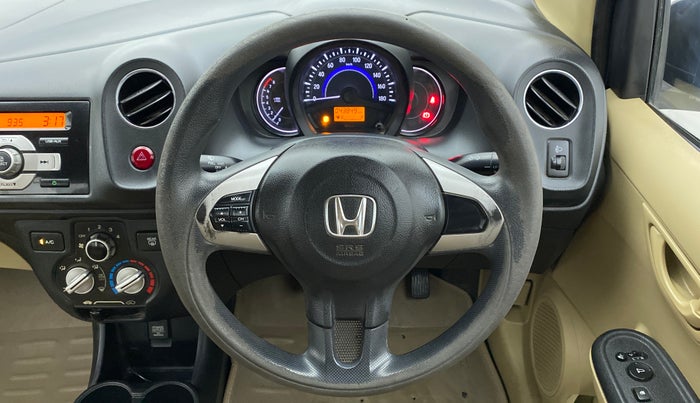 2015 Honda Amaze 1.2L I-VTEC SX, Petrol, Manual, 43,848 km, Steering Wheel Close Up