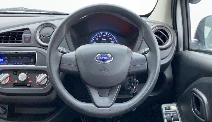 2019 Datsun Redi Go A, Petrol, Manual, 7,710 km, Steering Wheel Close Up