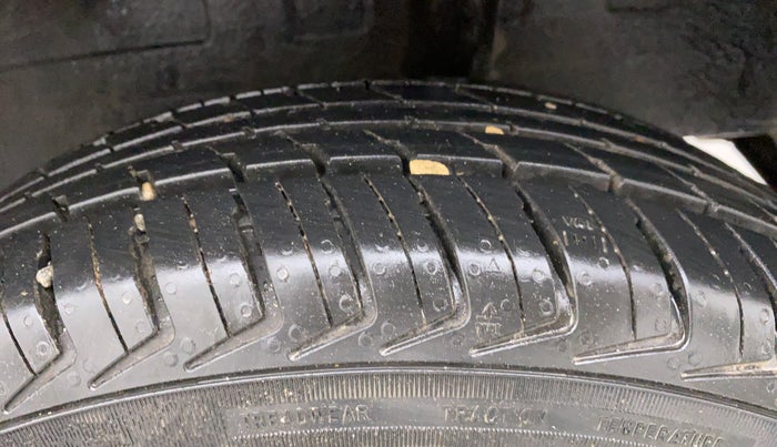 2019 Datsun Redi Go A, Petrol, Manual, 7,710 km, Left Rear Tyre Tread