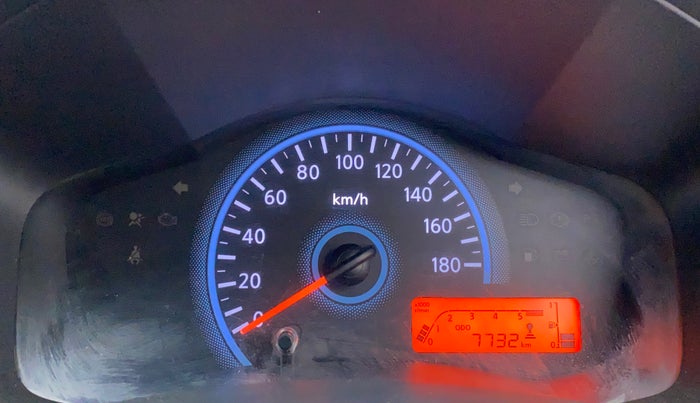 2019 Datsun Redi Go A, Petrol, Manual, 7,710 km, Odometer Image