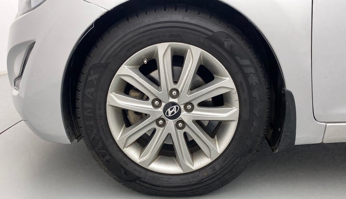 2015 Hyundai New Elantra 1.6 SX AT DIESEL, Diesel, Automatic, 1,07,335 km, Left Front Wheel
