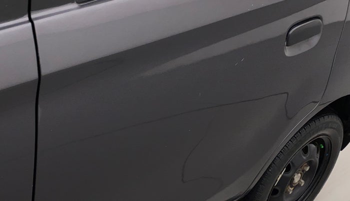 2015 Maruti Alto K10 VXI, Petrol, Manual, 70,158 km, Rear left door - Minor scratches
