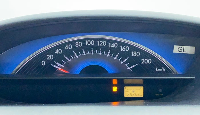 2013 Toyota Etios Liva G, Petrol, Manual, 64,652 km, Odometer Image