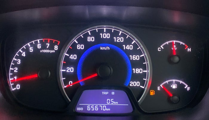 2014 Hyundai Grand i10 MAGNA 1.2 KAPPA VTVT, Petrol, Manual, 65,735 km, Odometer Image