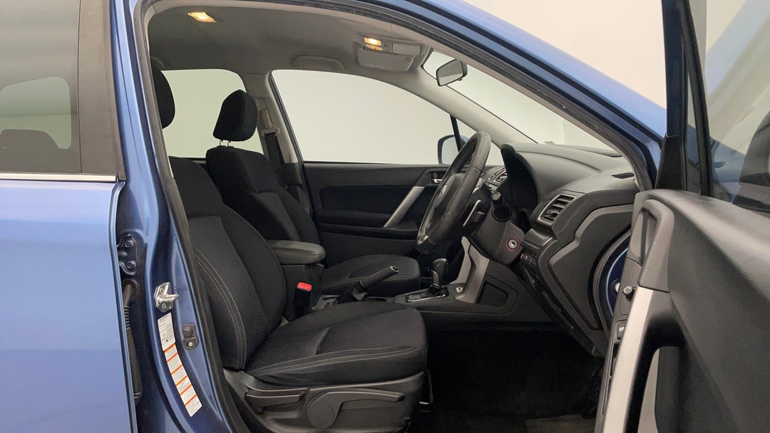 Right Side Front Door Cabin View