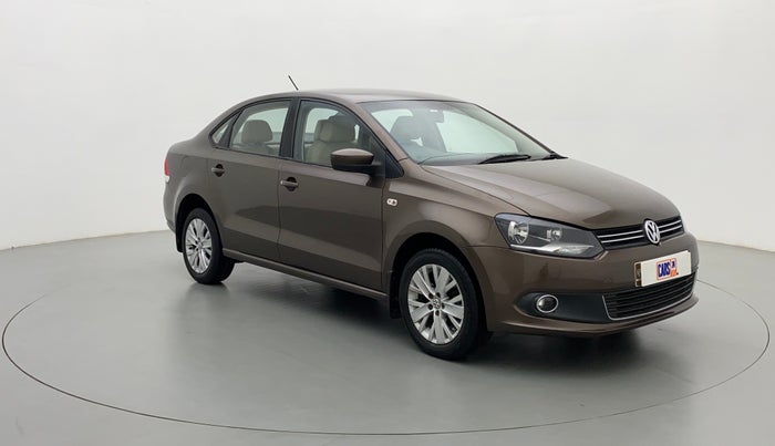 2015 Volkswagen Vento HIGHLINE TDI AT, Diesel, Automatic, 60,597 km, Right Front Diagonal