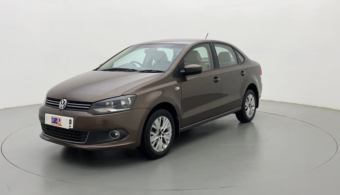 2015 Volkswagen Vento HIGHLINE TDI AT, Diesel, Automatic, 60,597 km, Left Front Diagonal