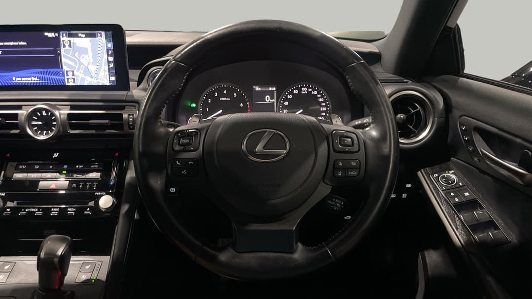 2021 Lexus Is300h Luxury Hybrid, Automatic, 55715 km, Steering Wheel Close-up