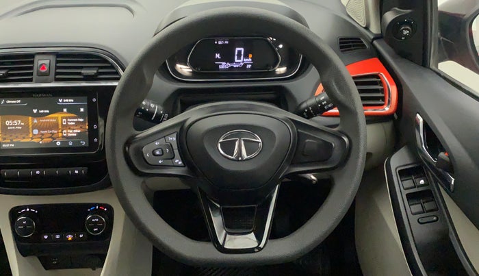 2022 Tata Tiago XZA PLUS PETROL, Petrol, Automatic, 5,322 km, Steering Wheel Close Up