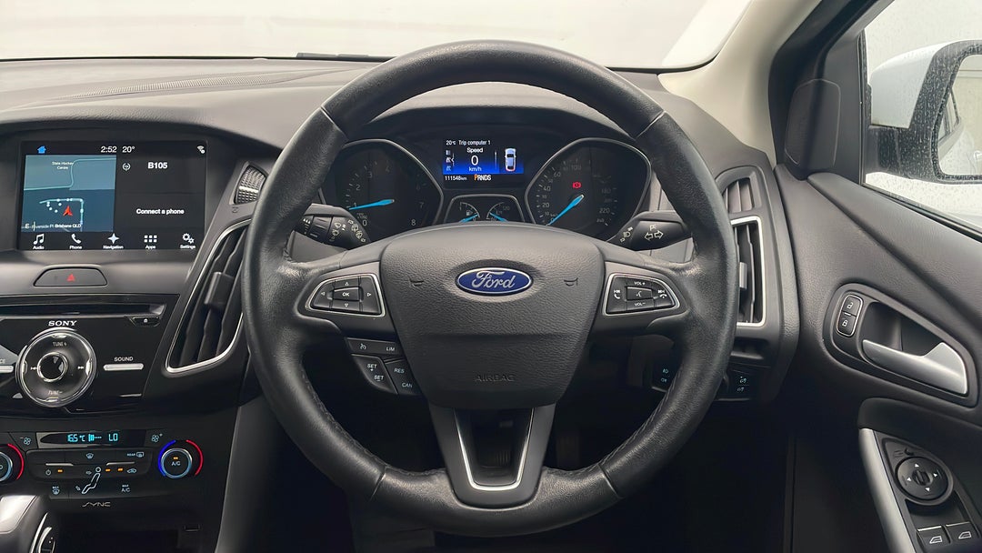 Steering Wheel Close-up