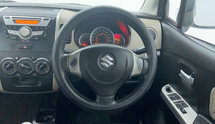 2014 Maruti Wagon R 1.0 VXI, Petrol, Manual, 98,406 km, Steering Wheel Close-up