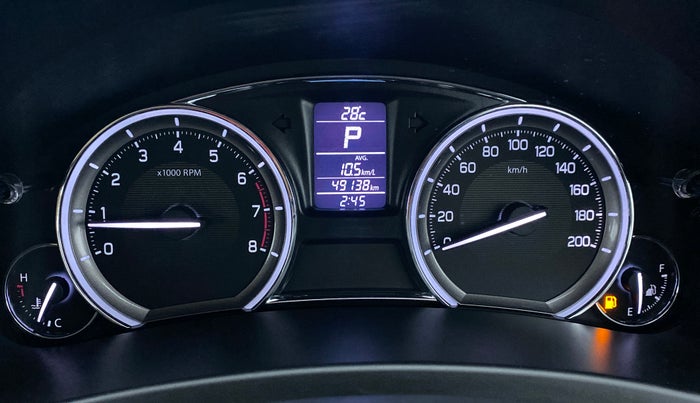 2017 Maruti Ciaz ZETA 1.4 AT, Petrol, Automatic, 49,428 km, Odometer Image