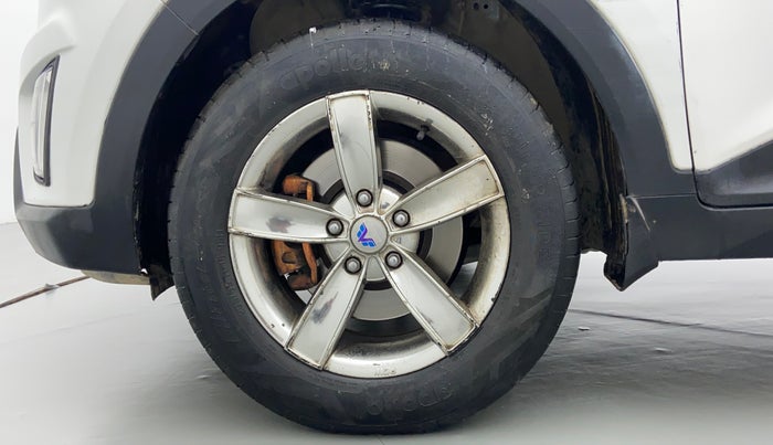2016 Hyundai Creta S 1.6 PETROL, Petrol, Manual, 78,041 km, Left Front Wheel