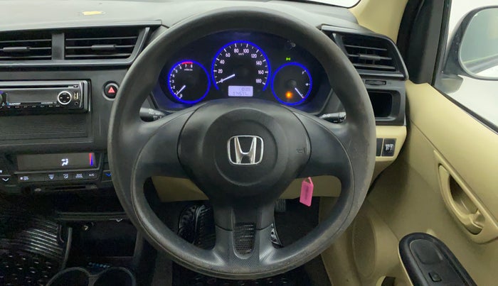 2017 Honda Amaze 1.2 EMT I VTEC, Petrol, Manual, 74,577 km, Steering Wheel Close Up