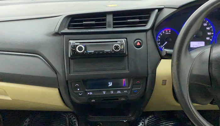 2017 Honda Amaze 1.2 EMT I VTEC, Petrol, Manual, 74,577 km, Air Conditioner