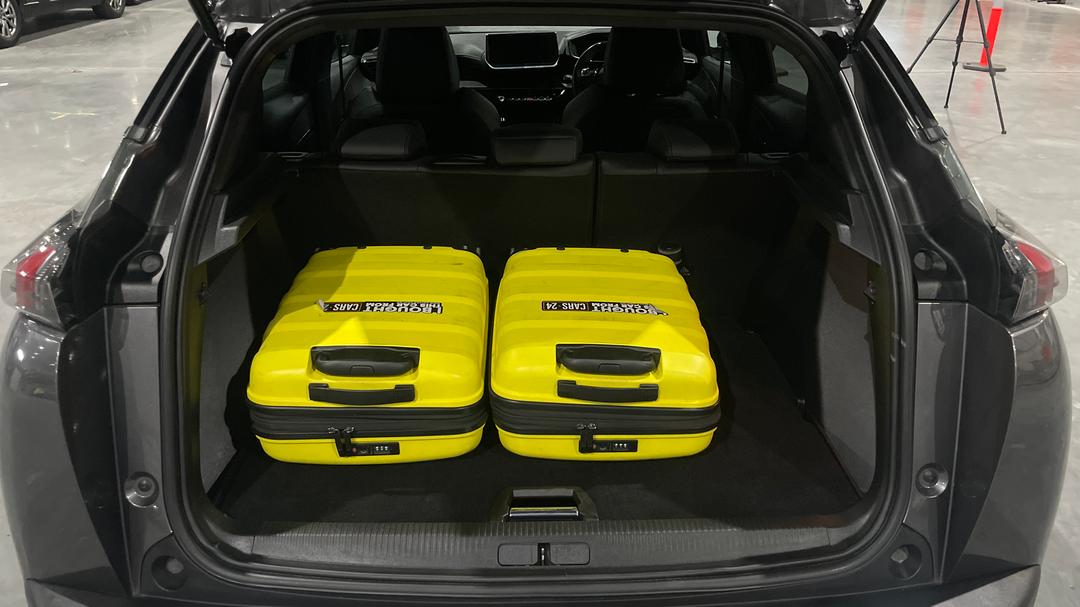 2021 Peugeot 2008 Gt Sport, Automatic, 45493 km, Boot Inside View with Luggage