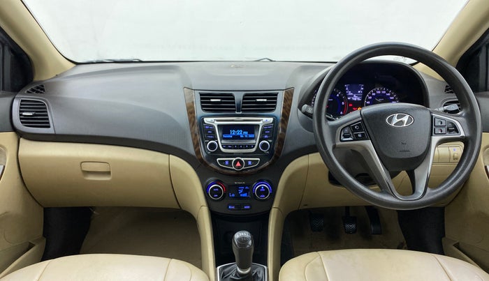 2015 Hyundai Verna FLUIDIC 1.6 CRDI S, Diesel, Manual, 74,936 km, Dashboard