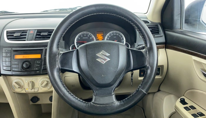 2013 Maruti Swift Dzire VXI, CNG, Manual, 69,397 km, Steering Wheel Close Up