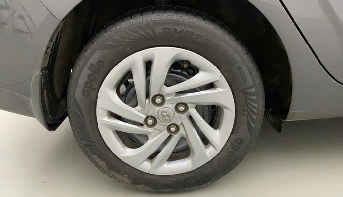 2020 Hyundai AURA S 1.2 CNG, CNG, Manual, 43,410 km, Right Rear Wheel