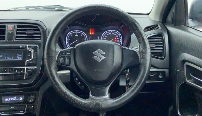 2018 Maruti Vitara Brezza ZDI, Diesel, Manual, 40,841 km, Steering Wheel Close Up