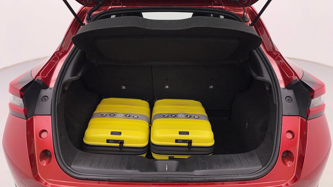 Boot Inside View with Luggage