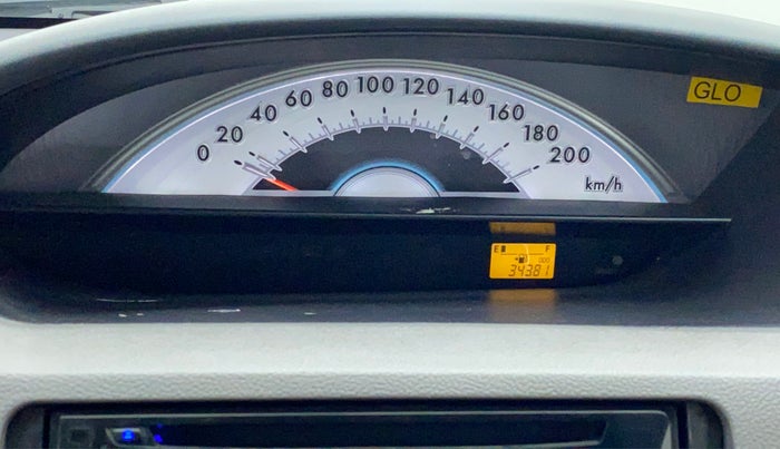 2011 Toyota Etios G SP, Petrol, Manual, 34,490 km, Odometer Image