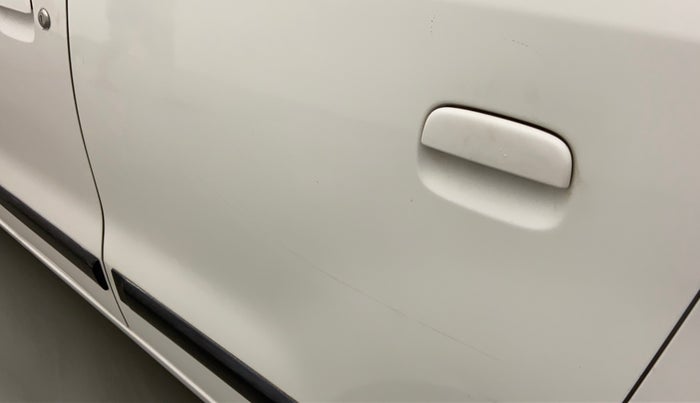 2012 Maruti Wagon R 1.0 VXI, Petrol, Manual, 80,752 km, Rear left door - Slightly dented
