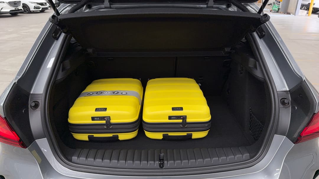 2022 BMW 1 M135i xDrive, Automatic, 45833 km, Boot Inside View with Luggage