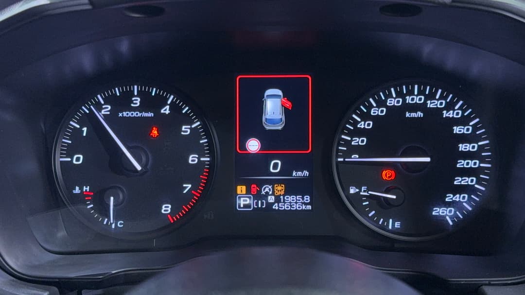 2024 Subaru Crosstrek AWD 2.0l, Automatic, 45636 km, Odometer View