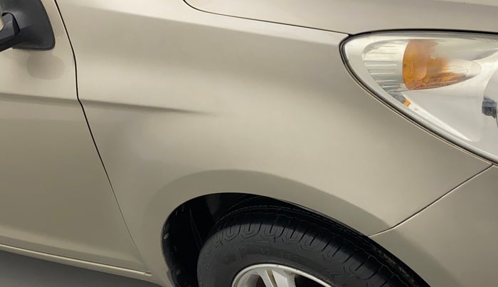 2011 Hyundai i20 SPORTZ (O) 1.2, Petrol, Manual, 38,276 km, Right fender - Paint has minor damage