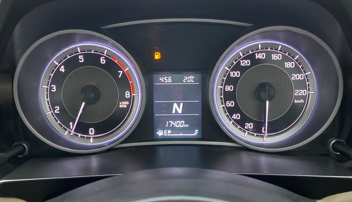 2018 Maruti Dzire ZXI PLUS AMT, Petrol, Automatic, 17,400 km, Odometer Image