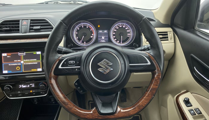 2018 Maruti Dzire ZXI PLUS AMT, Petrol, Automatic, 17,400 km, Steering Wheel Close Up
