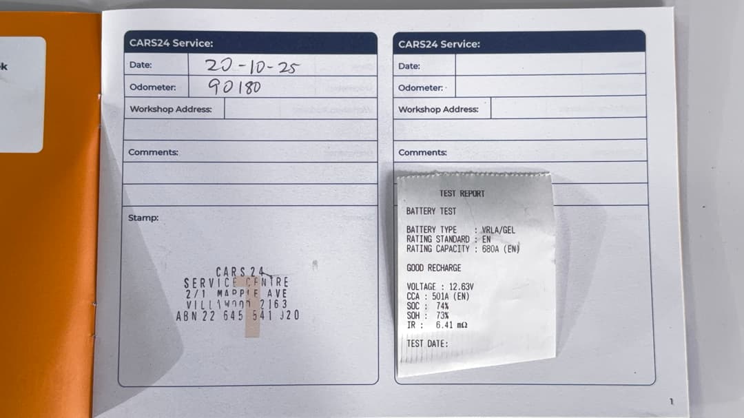 Service History