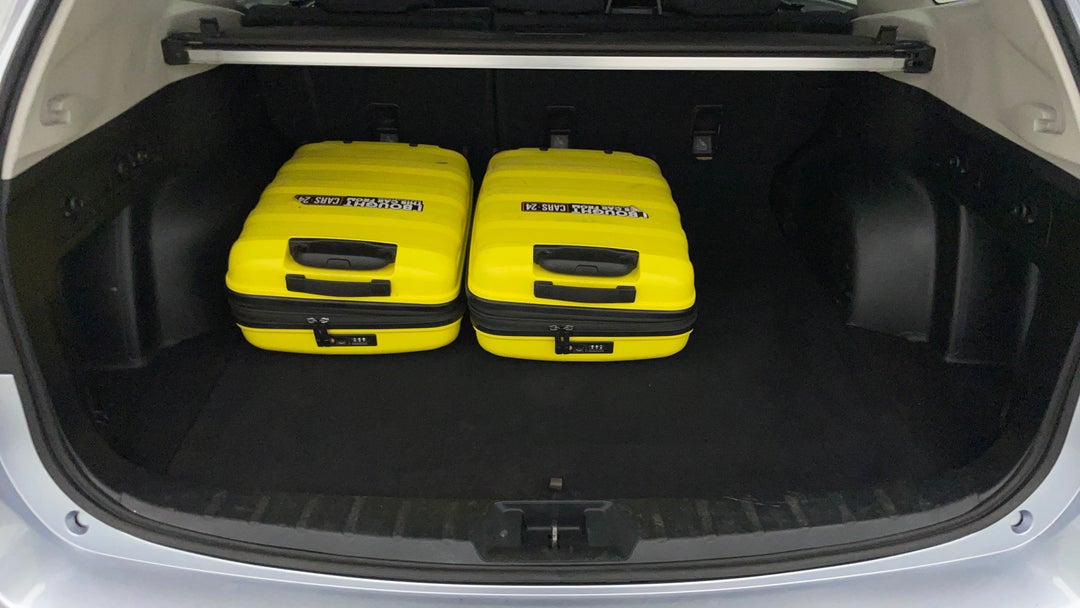 Boot Inside View with Luggage