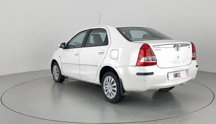 2014 Toyota Etios G, Petrol, Manual, 38,687 km, Left Back Diagonal