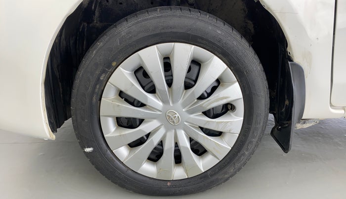 2014 Toyota Etios G, Petrol, Manual, 38,687 km, Left Front Wheel