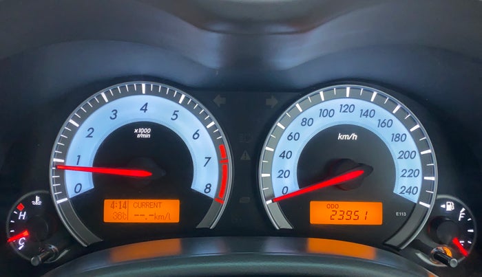 2013 Toyota Corolla Altis G, Petrol, Manual, 24,213 km, Odometer Image