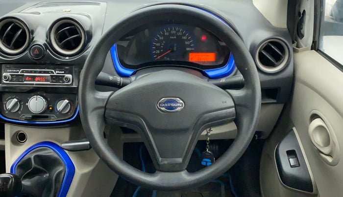 2017 Datsun Go ANNIVERSARY EDITION, Petrol, Manual, 85,447 km, Steering Wheel Close Up