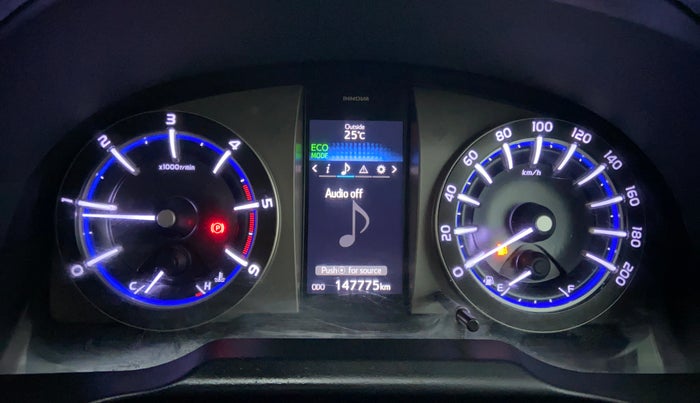 2017 Toyota Innova Crysta 2.4 VX 8 STR, Diesel, Manual, 1,47,775 km, Odometer View