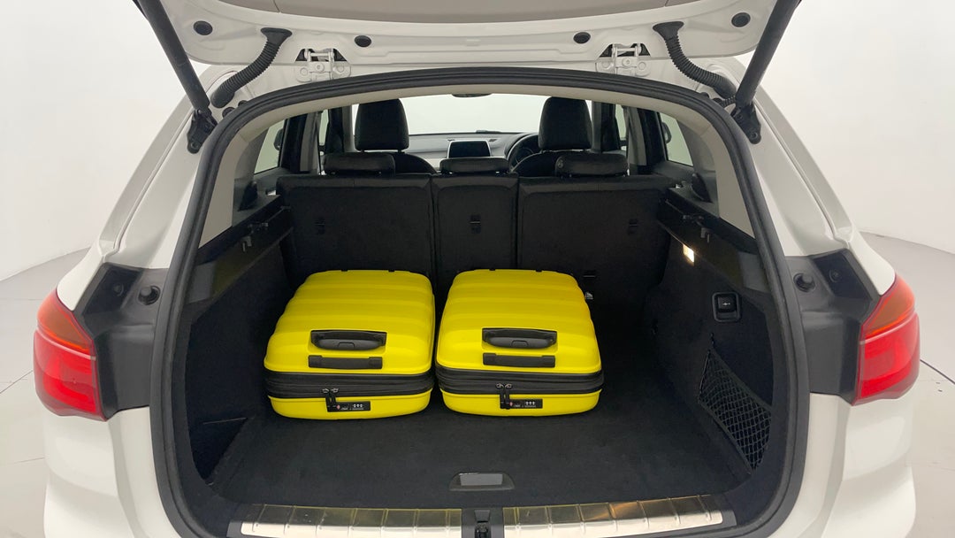 Boot Inside View with Luggage