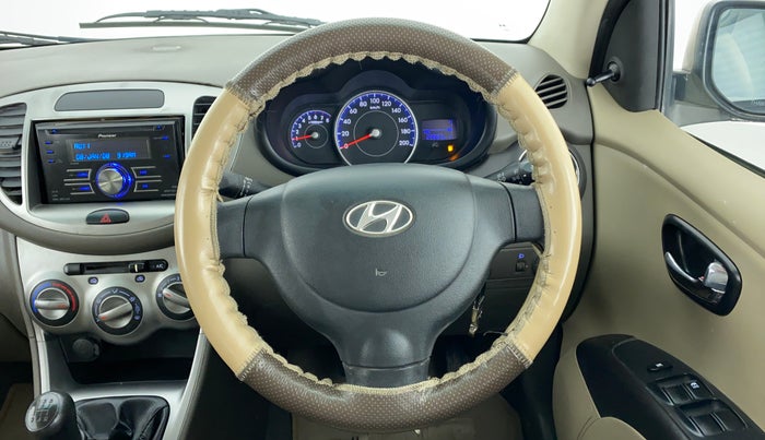 2011 Hyundai i10 MAGNA 1.1 IRDE2, Petrol, Manual, 22,547 km, Steering Wheel Close Up