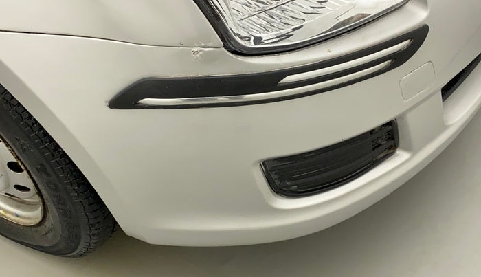 2011 Maruti Swift LXI, Petrol, Manual, 28,702 km, Front bumper - Paint has minor damage